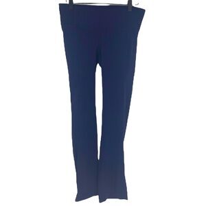 Athleta Women's Blue Flared Leg Long Yoga Athletic Legging Pants size Medium